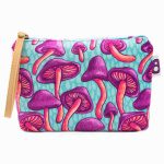 کیف لوازم شخصی Purple Mushrooms