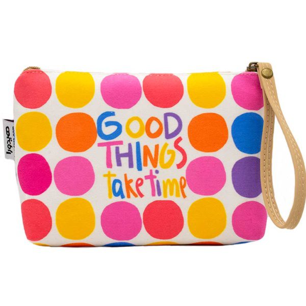 کیف لوازم شخصی Good things take time - Image 1