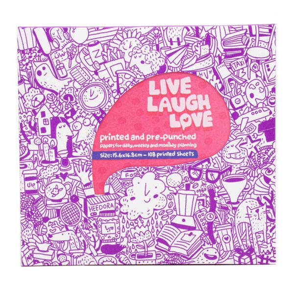کاغذ برنامه ریزی LIVE, LAUGH, LOVE - Image 1