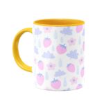 ماگ توت فرنگی صورتی - Image 2