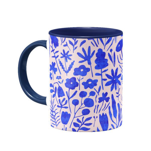 ماگ گل های کوهستان-آبی - Image 2