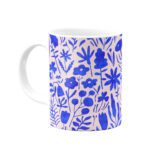 ماگ گل های کوهستان-آبی