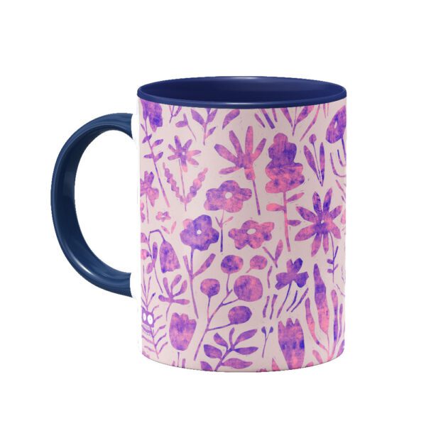 GolhayeKohestan2-Pink-Ordi403 ماگ گل های کوهستان-صورتی - Image 2