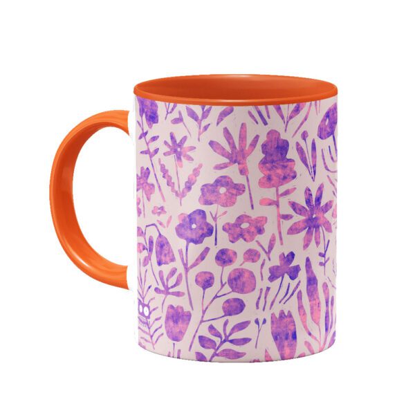 GolhayeKohestan3-Pink-Ordi403 ماگ گل های کوهستان-صورتی - Image 3