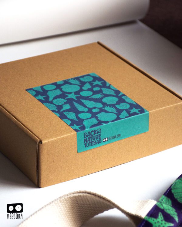 توت بگ Seashells-Green - Image 7