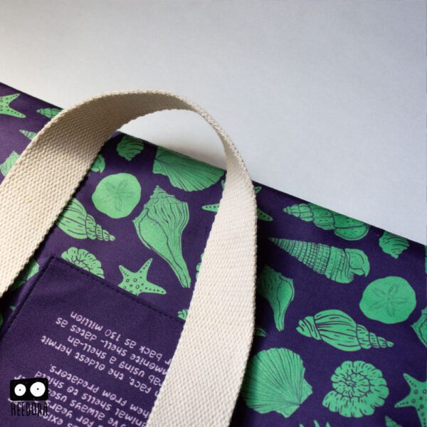 توت بگ Seashells-Green - Image 4