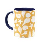 ماگ Seashells- Yellow - Image 5