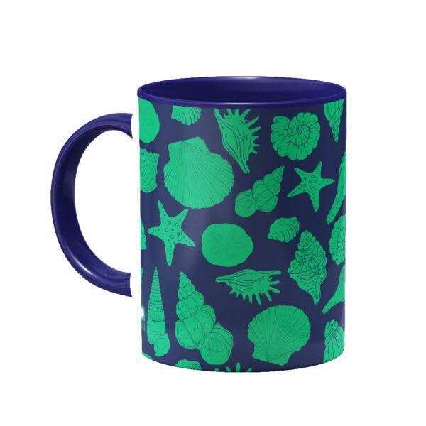 ماگ Seashells- Green - Image 3