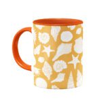 ماگ Seashells- Yellow - Image 4