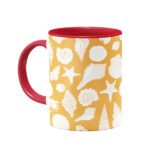 ماگ Seashells- Yellow - Image 3