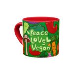 مینی‌ماگ Peace,Love,Vegan - Image 3