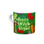 مینی‌ماگ Peace,Love,Vegan - Image 5