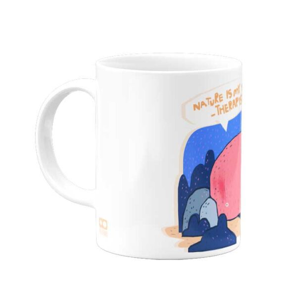 Therapy2 ماگ روح طبیعت گرد - Image 1