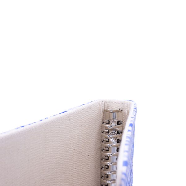 کلاسور پارچه ای گل های کوهستان آبی - Image 4