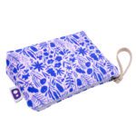 کیف لوازم شخصی گل های کوهستان آبی - Image 3