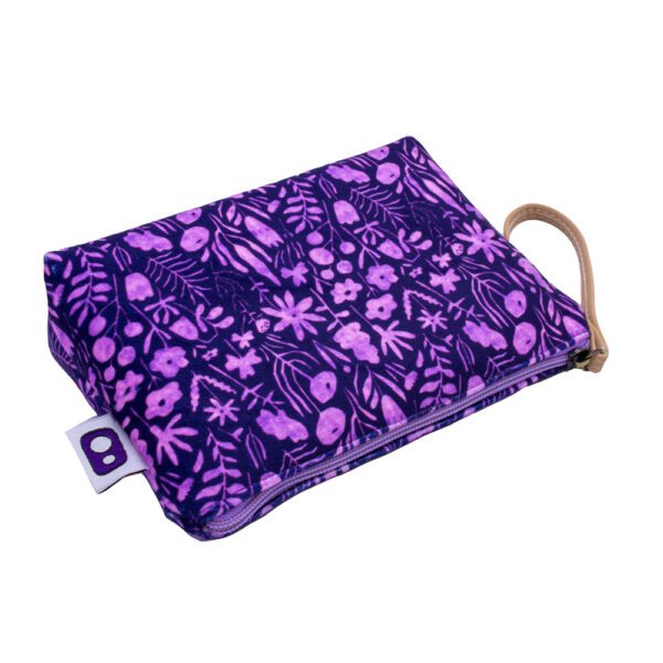 کیف لوازم شخصی گل های کوهستان بنفش - Image 3