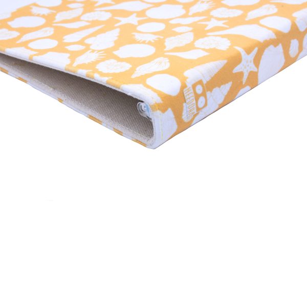 کلاسور پارچه ای Seashells-Yellow - Image 3