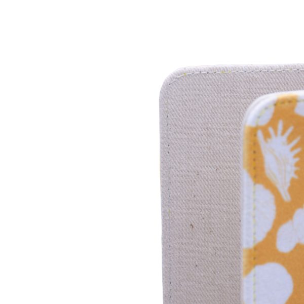کلاسور پارچه ای Seashells-Yellow - Image 6