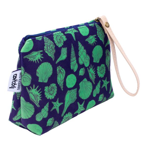 کیف لوازم شخصی Seashells- Green - Image 2