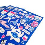 استیکر دختر ایرونی