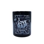 بلک ماگ I Love Rap - Image 2