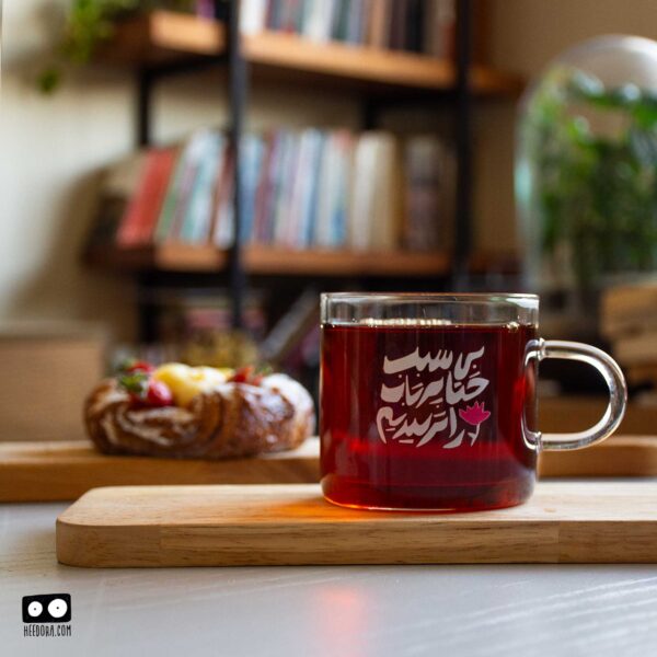 لیوان شیشه ای نجوا - Image 1