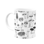 ماگ قارچ های جنگل سیاه