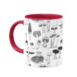 ماگ قارچ های جنگل سیاه - Image 5