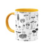 ماگ قارچ های جنگل سیاه - Image 2