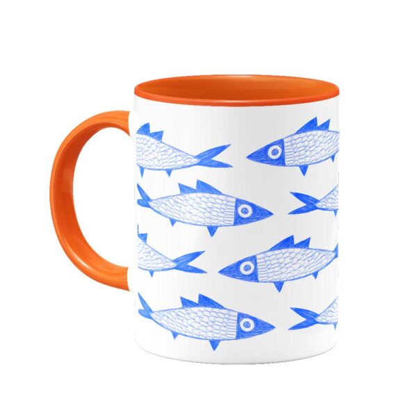 Blue-Fish4 ماگ انجمن ساردین های آبی - Image 4