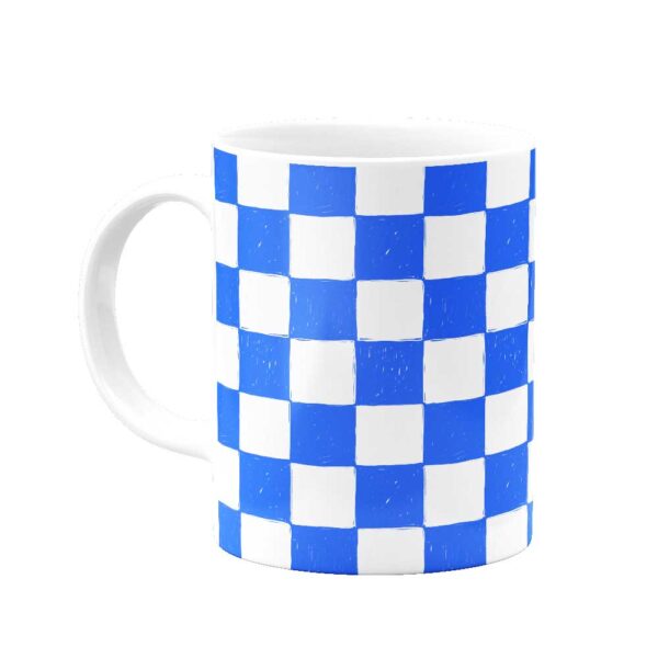 ماگ ‌‌Blue Checkered - Image 2