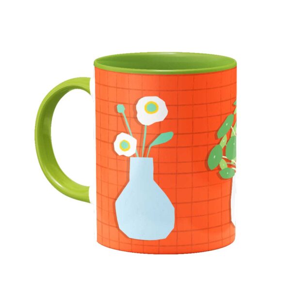 Flower-po3t ماگ گلدونای مامان - Image 4