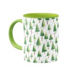 ماگ جنگل کاج در روز برفی - Image 2