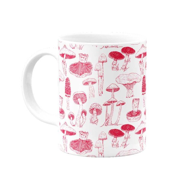 ماگ ‌‌قارچ های جنگل قرمز - Image 1