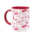 ماگ ‌‌قارچ های جنگل قرمز - Image 2