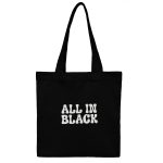 توتبگ کتان مشکی All in Black