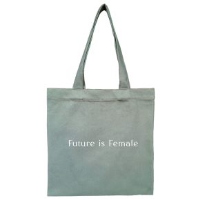 توتبگ کتان سبز Future is Female