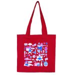 توتبگ کتان قرمز یوگا