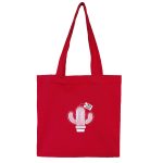 توتبگ کتان قرمز Free Hug