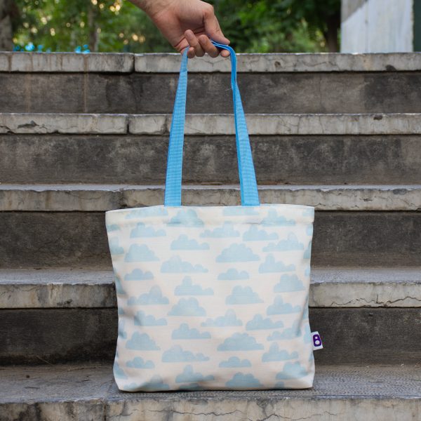 FullPrint-Totebag 14 اکوبگ ابرهای فروردین - Image 1