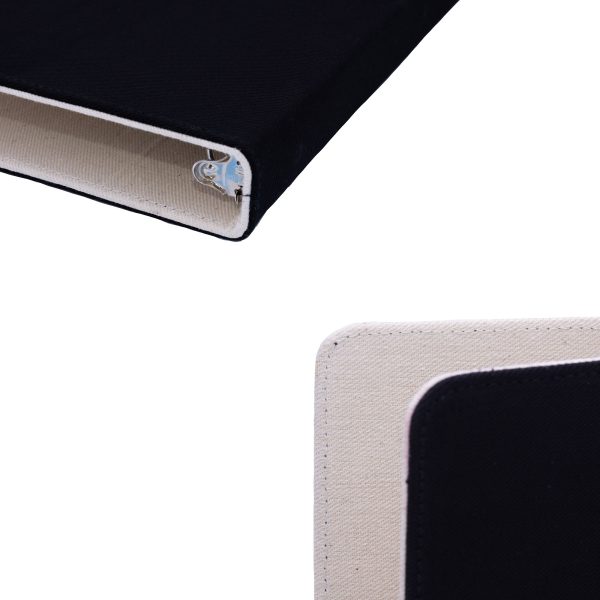 کلاسور کتان مشکی - Image 4