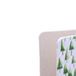 کلاسور پارچه ای جنگل کاج در روز برفی - Image 6