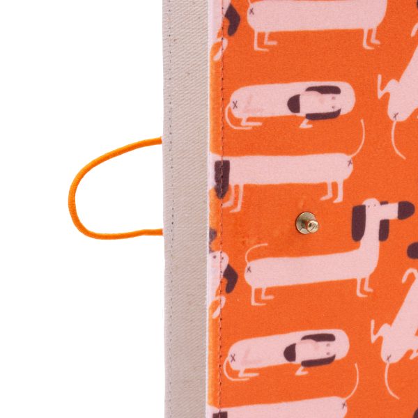 کلاسور پارچه ای زندگی سگی - Image 4