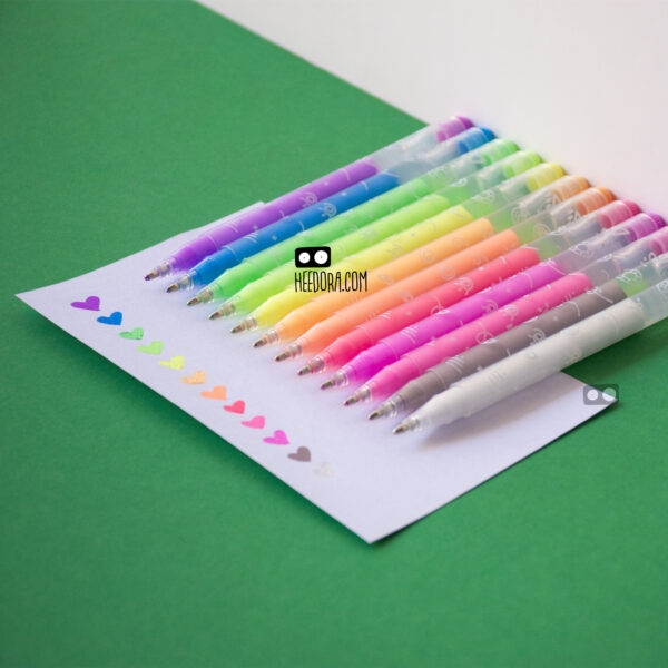 Acrylyc Pen1 روان نویس اکریلیک پیداکس 12 رنگ - Image 2