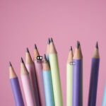 مداد مشکی الیپون مدل پاستل بسته 12 عددی - Image 6