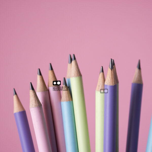 Elipon Pencil L4 مداد مشکی الیپون مدل پاستل بسته 12 عددی - Image 6