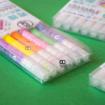 ماژیک هایلایتر دوسر پاک کن دار بسته ۶ عددی - Image 3