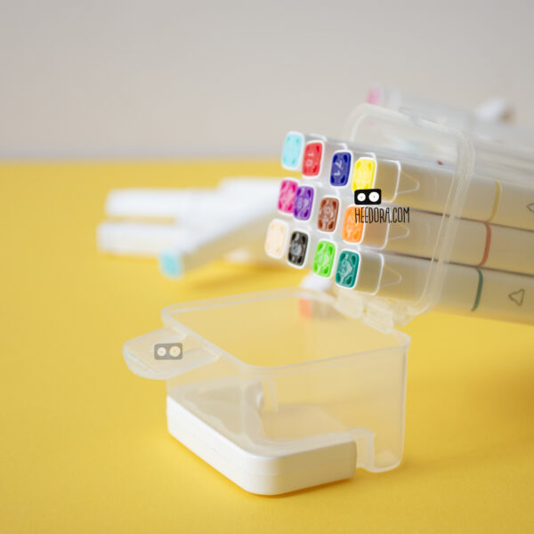 ماژیک رنگ آمیزی دو سر بسته ۱۲ عددی - Image 4