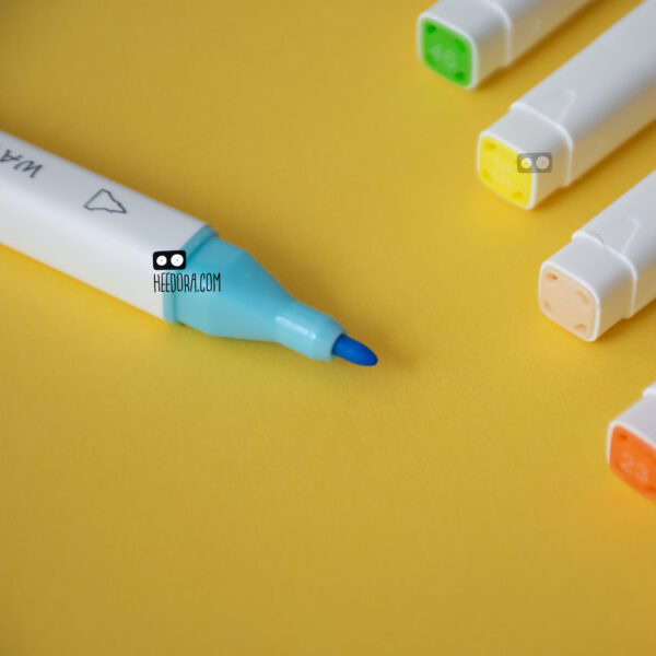 ماژیک رنگ آمیزی دو سر بسته ۱۲ عددی - Image 6