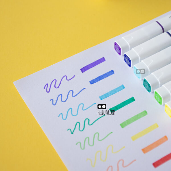 ماژیک رنگ آمیزی دو سر بسته ۱۲ عددی - Image 2